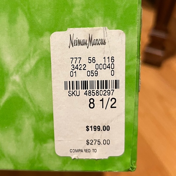 Sam Edelman Lace Up LEATHER Heel Boots - Worn ONCE! - Picture 8 of 9